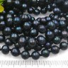 (ОПТ) Бусина Жемчуг 26 пресноводный округлый 7-9мм чёрный (камни) (нить 29-30см) Купить (ОПТ) Бусина Жемчуг 26 пресноводный округлый 7-9мм чёрный (камни) (нить 29-30см) с доставкой по России