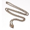Шнур с замочком 33 Цепочка для кулона 3,5*2,5мм античная бронза (Iron) (50см) Купить Шнур с замочком 33 Цепочка для кулона 3,5*2,5мм античная бронза (Iron) (50см) с доставкой по России
