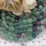 Купить (ОПТ) Бусина округлая 6мм Флюорит натуральный (камни) (НИТЬ) с доставкой по России