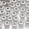 (СКИДКИ!!!) Рондели 100 акриловые бусины 4*4*2мм цвет платины (акрил CCB) (50шт.) Купить (СКИДКИ!!!) Рондели 100 акриловые бусины 4*4*2мм цвет платины (акрил CCB) (50шт.) с доставкой по России