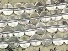 (ОПТ) Бусина округлая 4мм Горный Хрусталь прозрачный (камни) (НИТЬ)