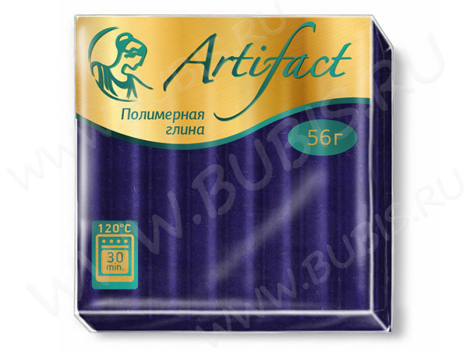 Полимерная глина Артефакт 171 ультрамариновый классический 56г.