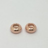 Рондели 102 Бусины колечки 8*8*4мм розовое золото (LUX Китай) (Brass) Купить Рондели 102 Бусины колечки 8*8*4мм розовое золото (LUX Китай) (Brass) с доставкой по России