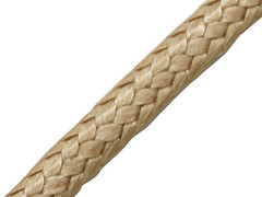 Вощёный полиэстеровый шнур &quot;корейский&quot; 1,2мм бежевый (1м) 