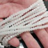 Бусина кристалл гранёный абакус 4,3*4*3,5мм белый полупрозрачный (имитация Сваровски) (20шт.) Купить Бусина кристалл гранёный абакус 4,3*4*3,5мм белый полупрозрачный (имитация Сваровски) (20шт.) с доставкой по России