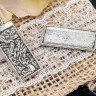 Купить Подвеска Прямоугольник с сеттингом с узором 29*11*1,8мм античное серебро (литьё) с доставкой по России