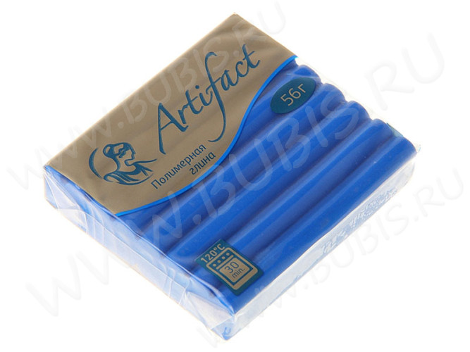 Полимерная глина Артефакт 161 синий классический 56г.