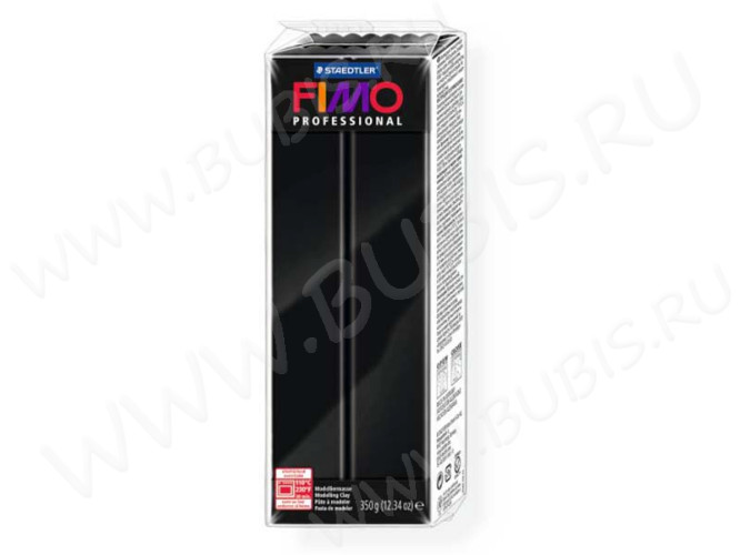 Полимерная глина FIMO Professional Черный 8001-9 (350г)