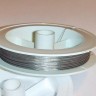 Ювелирный тросик 030-50 Ланка Струна 0,30мм цвета платины (серебристый) (катушка ок. 50м) Купить Ювелирный тросик 030-50 Ланка Струна 0,30мм цвета платины (серебристый) (катушка ок. 50м) с доставкой по России