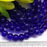 (СКИДКИ!!!) Бусина округлая 6мм сине-фиолетовая прозрачная (стекло) (НИТЬ) Купить (СКИДКИ!!!) Бусина округлая 6мм сине-фиолетовая прозрачная (стекло) (НИТЬ) с доставкой по России