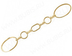 Зажимы №16, 27, 29 и 30 коннекторы+декоративные элементы или кольца=hand made цепочка!