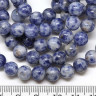 Купить Бусина округлая 6мм Содалит (камни) (НИТЬ) с доставкой по России