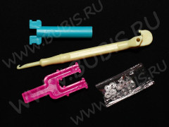 (РАСПРОДАЖА!!!) Крючок 03 Loom Bands комплект инструментов для плетения браслетов (пластик) (инструменты Loom)