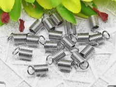 Концевик 028 пружинка 9,5*5*5мм цвет платины (Iron) (10шт.)