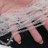 Купить (СКИДКИ!!!) Бусина кристалл Биконус гранёный 4*4мм Хрусталь чистый прозрачный (имитация Сваровски) (20шт.) с доставкой по России