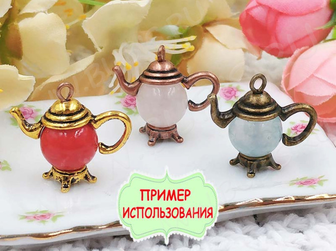 Бусина округлая 10мм Халцедон тонир. св.синий под Сапфирин (камни)