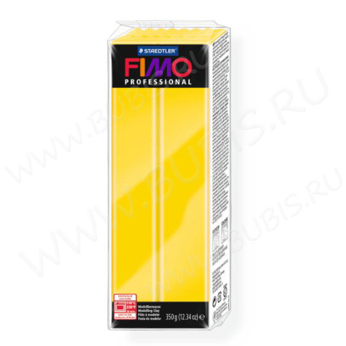 Полимерная глина FIMO Professional Жёлтый 8001-1 (350г)