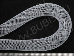 Нейлоновая ювелирная сетка 16мм белая (шнуры) (1м)