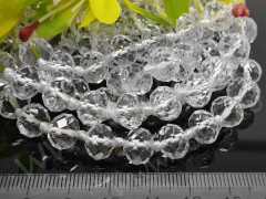 (СКИДКИ!!!) Бусина кристалл Абакус гранёный 10*10*7,5мм чистый прозрачный (имитация Сваровски) (10шт.)