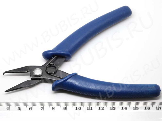 Инструмент для открывания разжимания двойных колечек 135мм чёрно-синий (инструменты для бижутерии)