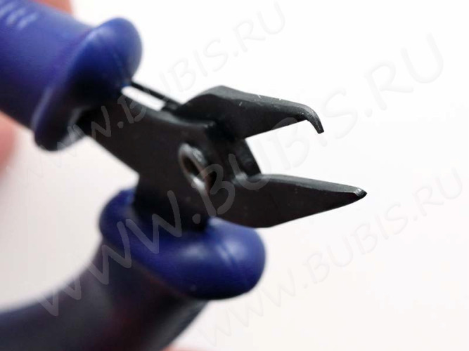 Инструмент для открывания разжимания двойных колечек 135мм чёрно-синий (инструменты для бижутерии)