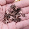 Купить (СКИДКИ!!!) Подвеска Цветочек 03 12*9*1мм античная медь (литьё) (10шт.) с доставкой по России