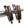 Швензы с английским замком №82 Палочка 18*11*3мм античная медь (Brass) (1 пара) Купить Швензы с английским замком №82 Палочка 18*11*3мм античная медь (Brass) (1 пара) с доставкой по России