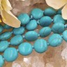 Бусина каменная Круг 35 таблетка 10*10*5мм Бирюза голубая синт. (камни) Купить Бусина каменная Круг 35 таблетка 10*10*5мм Бирюза голубая синт. (камни) с доставкой по России