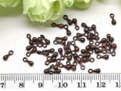 Капелька - окончание для цепочки 01 6,8*2,7*2,7мм античная медь (литьё) (10шт.)