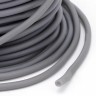 Купить Полиуретановый шнур 13 3мм ПОЛЫЙ серый матовый (1м) с доставкой по России