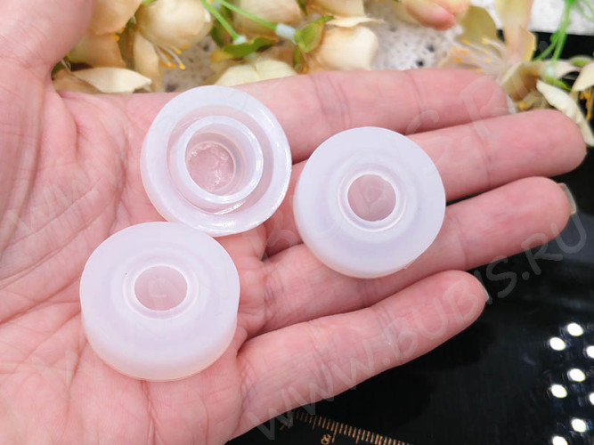 Молд 184 для эпоксидной смолы Кольцо простое 29*29*10мм (силикон)