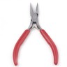 Купить Тонкогубцы (утконосы короткие) 22 без бороздок 130мм с красными ручками (инструменты для бижутерии) с доставкой по России