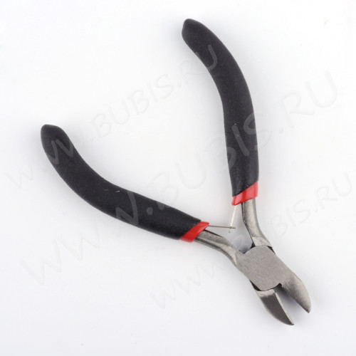 Комплект инструментов 11 набор на блистере 12,5см цвет платины с чёрными ручками (инструменты для бижутерии)