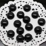 Купить Кабошон каменный 023 Круг 12*12*5мм Агат чёрный синт. (камни) с доставкой по России