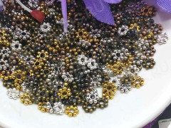 (СКИДКИ!!!) Рондели 063 Дейзи 4*4*1,3мм МИКС цветов (литьё) (50шт.)