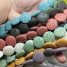 Бусина каменная Круг 16 Лава вулканическая 20*20*7,5мм лиловая (камни) Купить Бусина каменная Круг 16 Лава вулканическая 20*20*7,5мм лиловая (камни) с доставкой по России