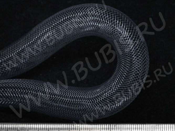 Нейлоновая ювелирная сетка 16мм серая (шнуры) (1м)