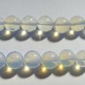 Купить Бусина округлая 12мм Лунный камень синт. (Опалит) (камни) с доставкой по России