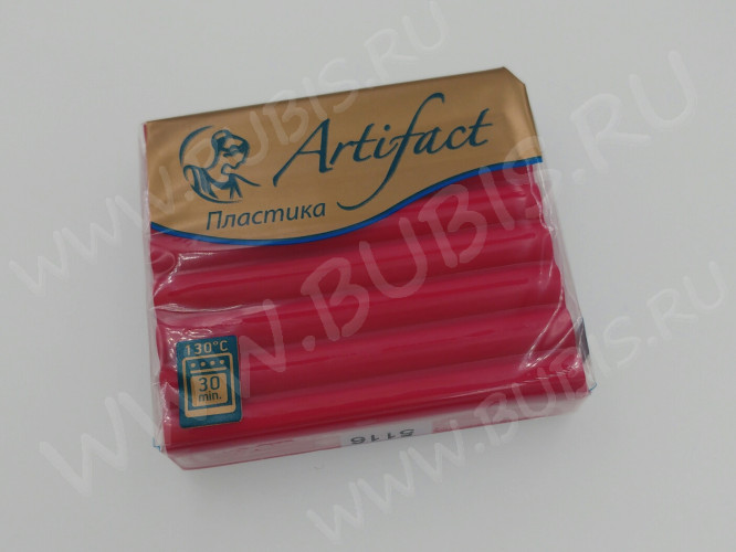 Полимерная глина Артефакт 5116 шифон Гранатовый 50г.