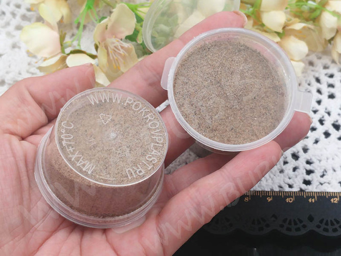 Наполнение для смолы и бутылочек 103 Морской песок натуральный (декор) (40г)