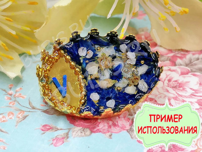 Ювелирная смола 04 УФ отверждения жёсткая Hard UV RESIN (500г) (Bubis Craft)