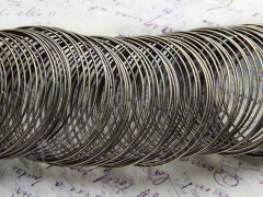 Мемори проволока - пружина - основа для браслета 60*0,8мм античная бронза (10 витков)