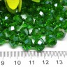 Бусина кристалл Абакус гранёный 10*10*7,5мм зелёный с АВ прозрачный (имитация Сваровски) Купить Бусина кристалл Абакус гранёный 10*10*7,5мм зелёный с АВ прозрачный (имитация Сваровски) с доставкой по России