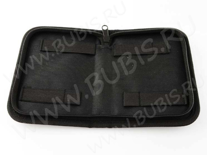 Органайзер сумочка пенал для инструментов 15,5*11*2,8см чёрный (инструменты для бижутерии)