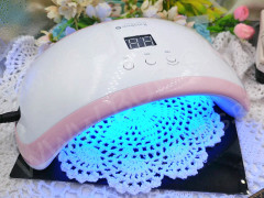 УФ лампа 04 ПРОФИ 36Вт 21 LED 23,5*11*8см бело-розовая (инструменты для смолы)