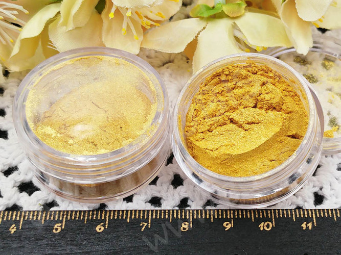 Перламутровый пигмент (mica) Bubis Crafts золотистый (красители)