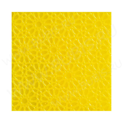 Текстурный коврик лист Артефакт 02 80*80*4,5мм (силикон)