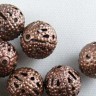 Купить Бусина ажурная 01 "Шарик" 12мм античная медь (Iron) (10шт) с доставкой по России