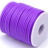 Полиуретановый шнур 13 3мм ПОЛЫЙ сиреневый матовый (1м) Купить Полиуретановый шнур 13 3мм ПОЛЫЙ сиреневый матовый (1м) с доставкой по России