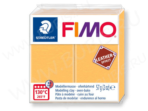 Полимерная глина FIMO Leather-Effect песочный 8010-109 (57г)